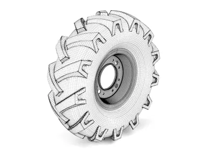 Wheel 24 3D model
