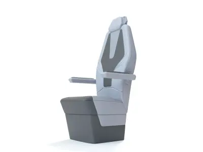 Vehicle Seat 2 3D model 3D model