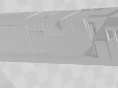N Scale NR Class Loco Australian 3D print model