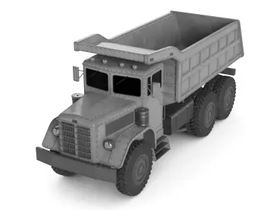 Dump Truck 3D model shop