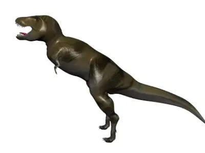 Dragon model t - rex Low-poly 3D model