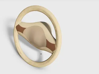 Steering Wheel C1 Free 3D model