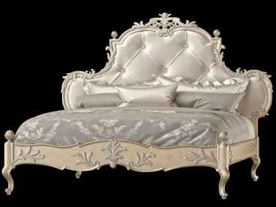 Andrea Fanfani Bed art 318P 3D model