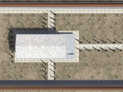 Greek Temple 3D model buy