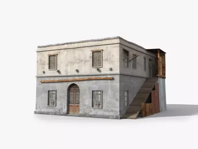 Arab x18 Low-poly 3D model