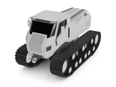 Snowcat 3D model shop