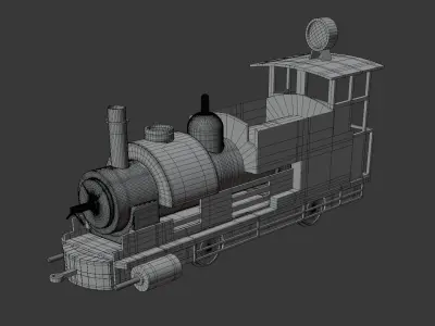 TOY TRAIN LOCOMOTIVE PRINTABLE Free 3D print model