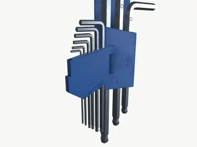 Allen key 3D model purchase
