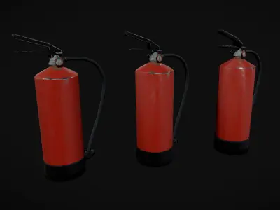 Fire Extinguisher 3D model purchase