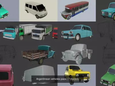 Argentinean vehicles pack