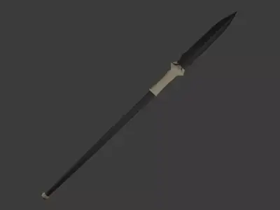 Oblivion Spear 3D model