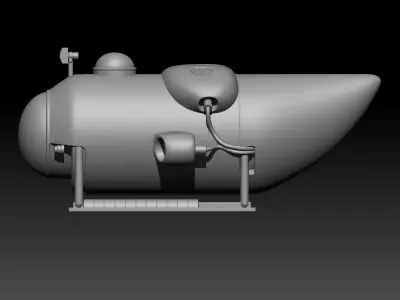 Cyclops Submarine  3D print model