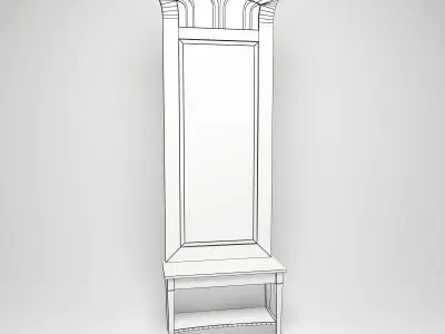 Art nouveau 3D model