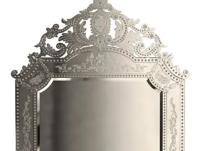 Venetian mirror 3D model