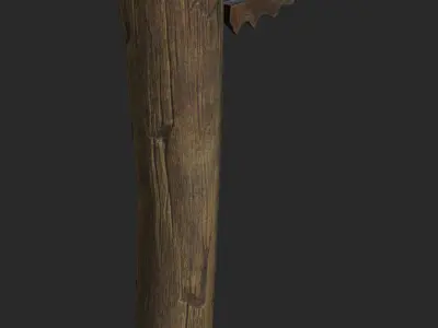 Melee weapon Low-poly 3D model buy