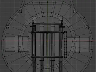 QF 2-pounder Mark VIII Free 3D model