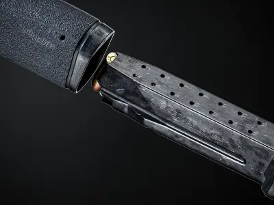 Sig Sauer P365 XMACRO Game-ready Low-poly 3D model