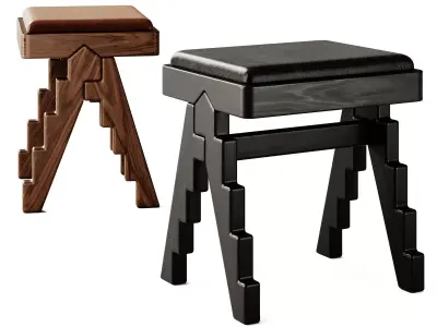 Phantom Hands Crocodile Footstool 3D model