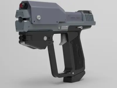 HALO M6G Magnum 3D model