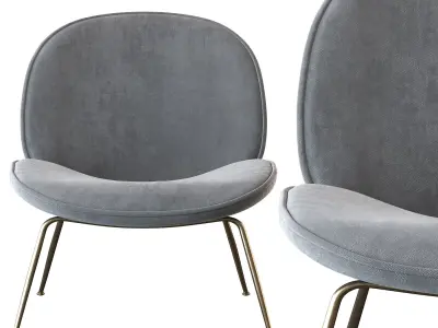 Beetle Lounge Chair 3D model