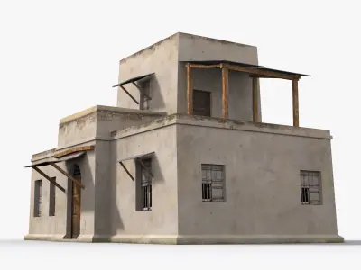 Arab xx17 Low-poly 3D model
