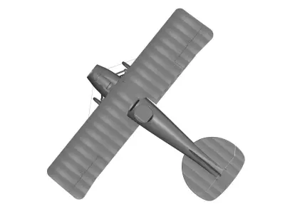 albatros d2 3D model