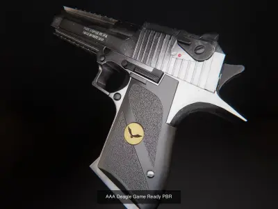 Modern AAA Pistol Pack Game Ready PBR