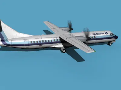 ATR  ATR-72-600 Eastern Express 3D model