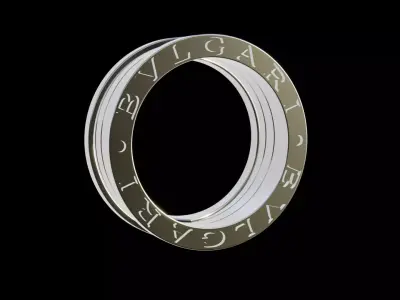Designer Ring 1 3D print model