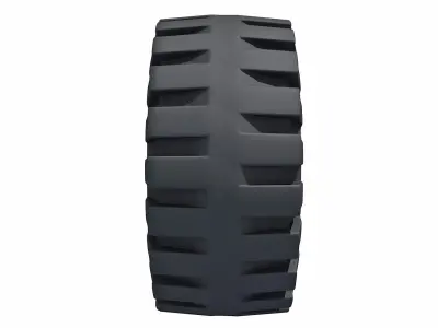 3D Tire rubber 3D model