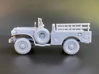 Dodge WC51 - 1-35 scale model kit 3D print model