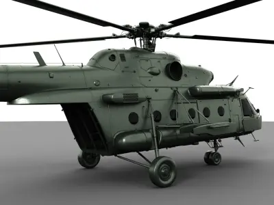 NSG Chopper Low-poly 3D model