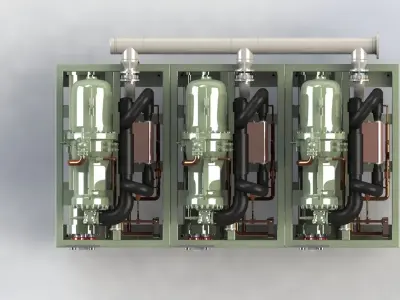 Chiller Unit 3D model purchase