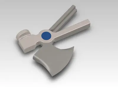Multi Utility Hammer 3D model