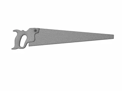 Hand saw 3D model order