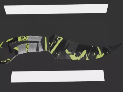 Fang Knife - Standoff 2  3D model purchase