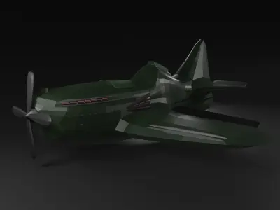 Military Plane Free 3D model