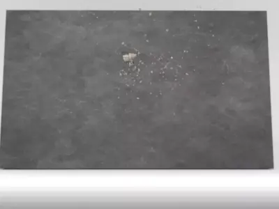 Wall Crack shoot 01 Low-poly 3D model