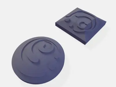 Hydro element - Vision rune 3D print model