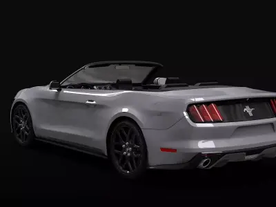 Mustang Convertible 3D model