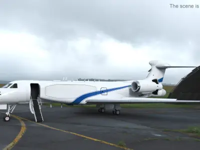 Special Mission Aircraft 3D model