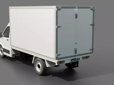 Volkswagen Crafter cargo truck 3D model