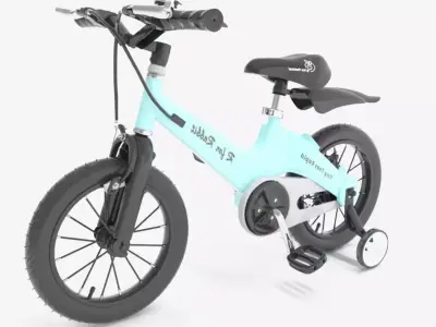 Rabbit Tiny Toes Rapid Bicycle for Unisex Kids 3D model