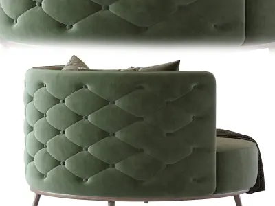 Malaquite Daybed 3D model