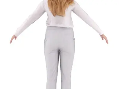 Melanie Rigged 001