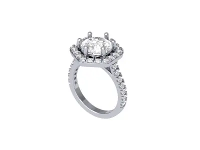 Wedding Ring  3D print model 331