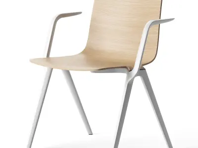 A-Chair By Brunner 3D model