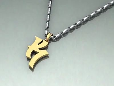 Pendant K-k1 3D print model