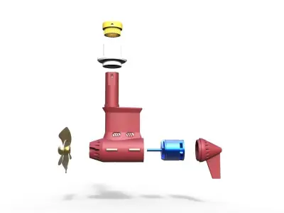 Azipod 2 3D print model