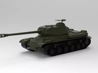 IS-2 Tank   3D model
